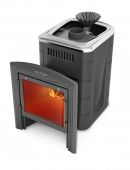 ПБ Гейзер Мини 2016 Inox Витра ЗК антрацит