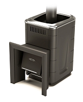 Печь для бани ПБ газодровяная Оранж Блю Carbon антрацит