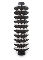 Каменка натрубная Регалия ф150, 1м, 1мм, антрацит